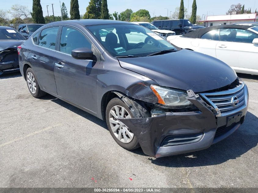 2014 NISSAN SENTRA S - 3N1AB7AP9EL689391