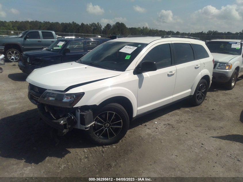 VIN 3C4PDCAB7JT167349 2018 DODGE JOURNEY SE