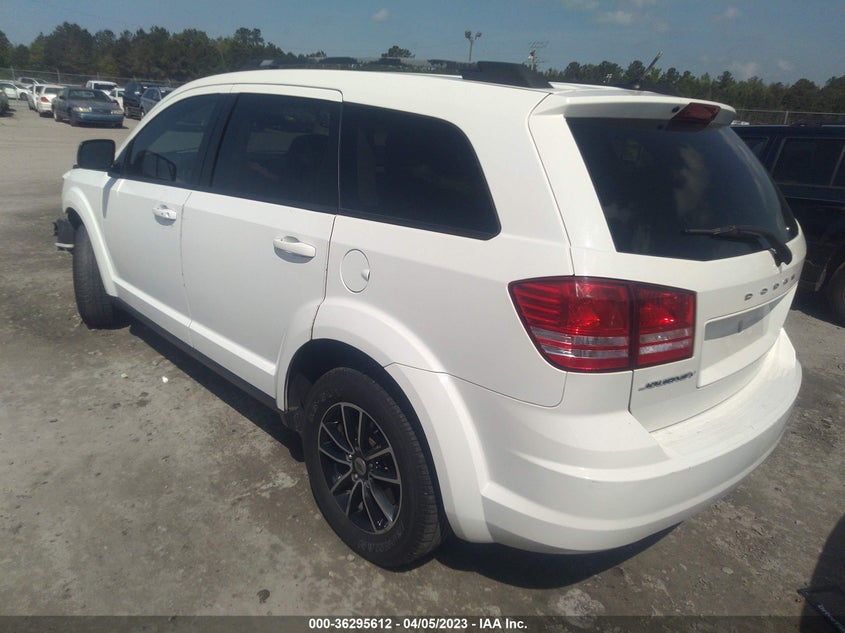 VIN 3C4PDCAB7JT167349 2018 DODGE JOURNEY SE