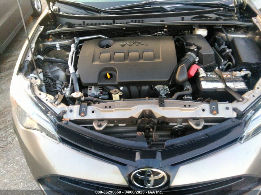 2019 TOYOTA COROLLA L/LE/SE/XLE/XSE - 2T1BURHE8KC156040
