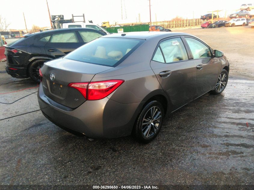 2019 TOYOTA COROLLA L/LE/SE/XLE/XSE - 2T1BURHE8KC156040