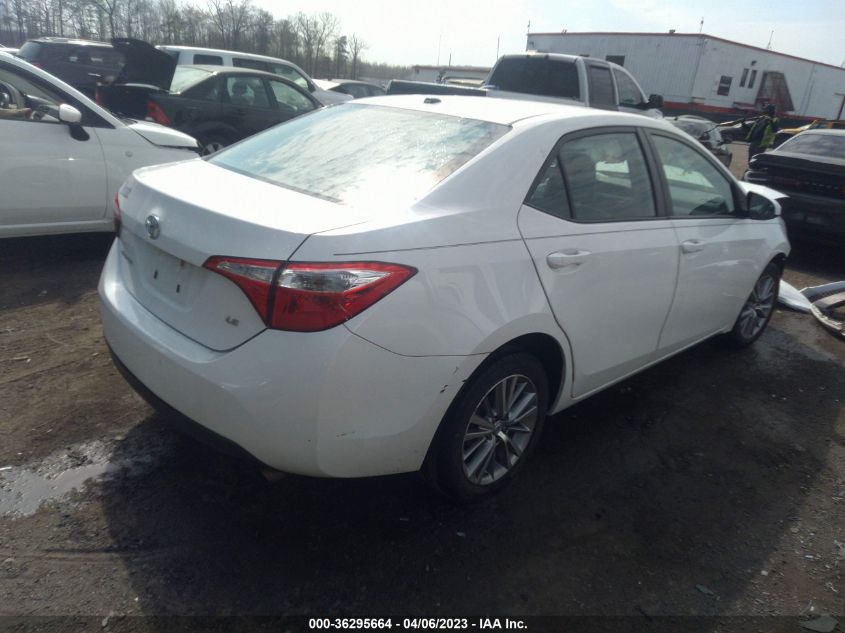 2014 TOYOTA COROLLA L/LE/S/S PLUS/LE PLUS - 2T1BURHE1EC181351