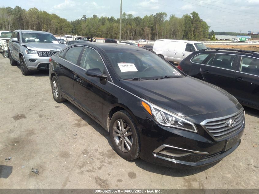 2016 HYUNDAI SONATA 2.4L SE - 5NPE24AF3GH377106