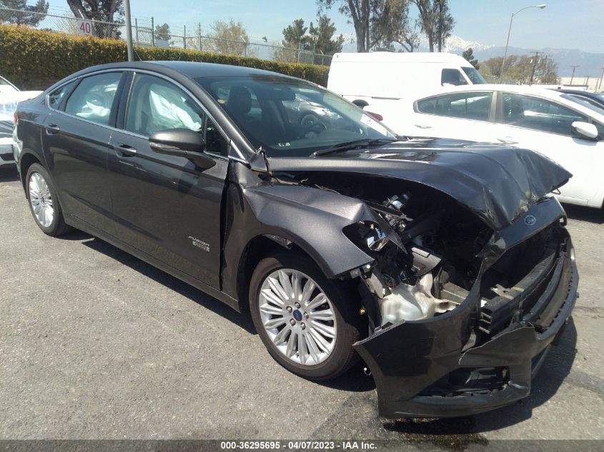 2016 FORD FUSION ENERGI SE LUXURY - 3FA6P0PU2GR229097