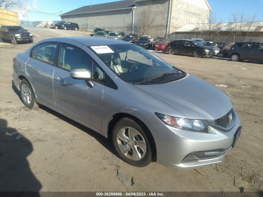 2015 HONDA CIVIC SEDAN LX - 19XFB2F50FE096702