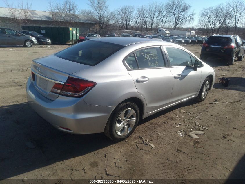 2015 HONDA CIVIC SEDAN LX - 19XFB2F50FE096702