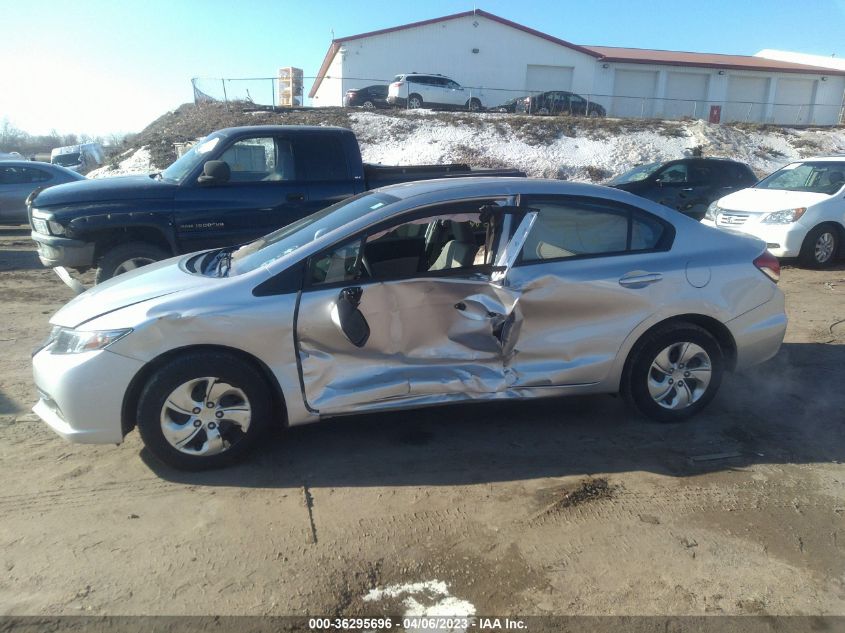 2015 HONDA CIVIC SEDAN LX - 19XFB2F50FE096702