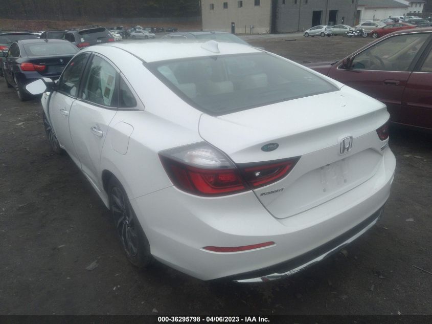2021 HONDA INSIGHT TOURING 19XZE4F9XME006150
