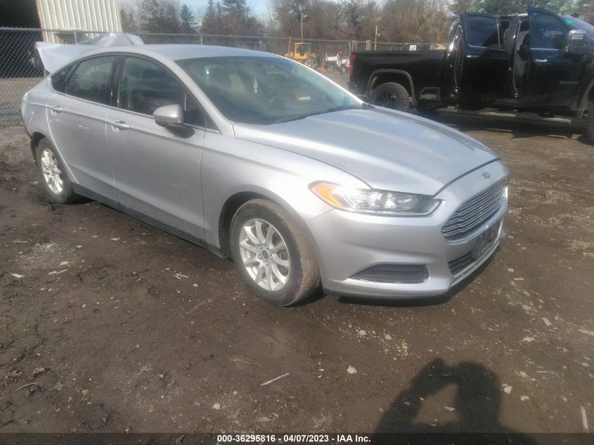 2016 FORD FUSION S - 3FA6P0G7XGR147516