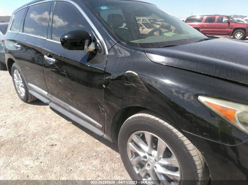 2013 INFINITI JX - 5N1AL0MM8DC309238
