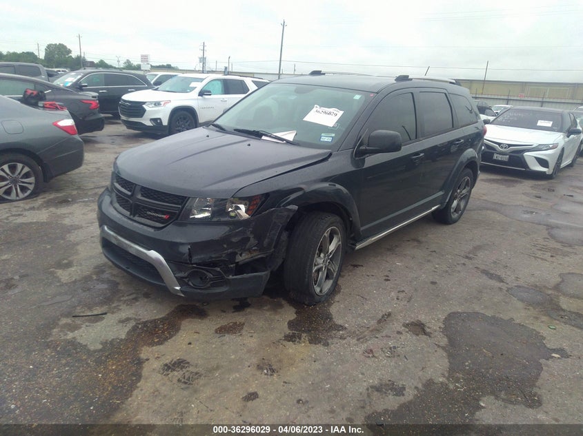 VIN 3C4PDCGG5JT145322 2018 DODGE JOURNEY CROSSROAD