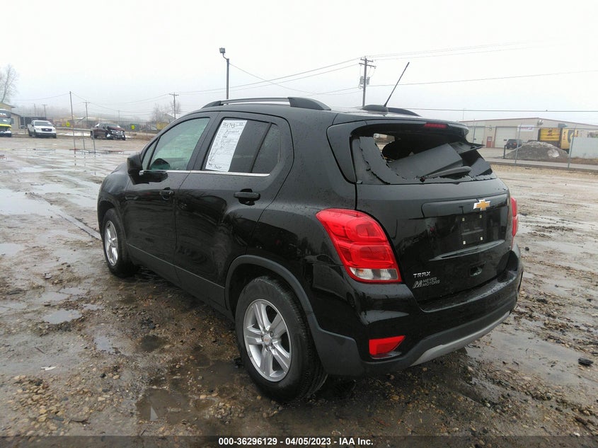 VIN 3GNCJLSB2KL137884 2019 CHEVROLET TRAX LT