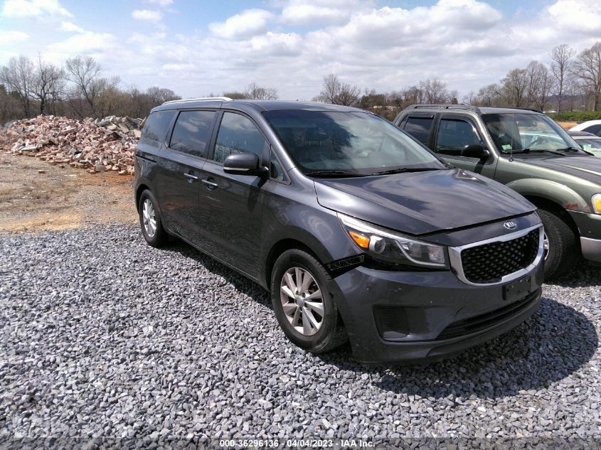 2015 KIA SEDONA LX - KNDMB5C1XF6063982