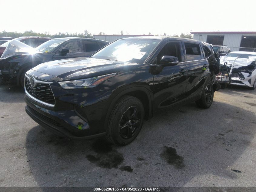 2020 TOYOTA HIGHLANDER L - 5TDCZRAH9LS504379