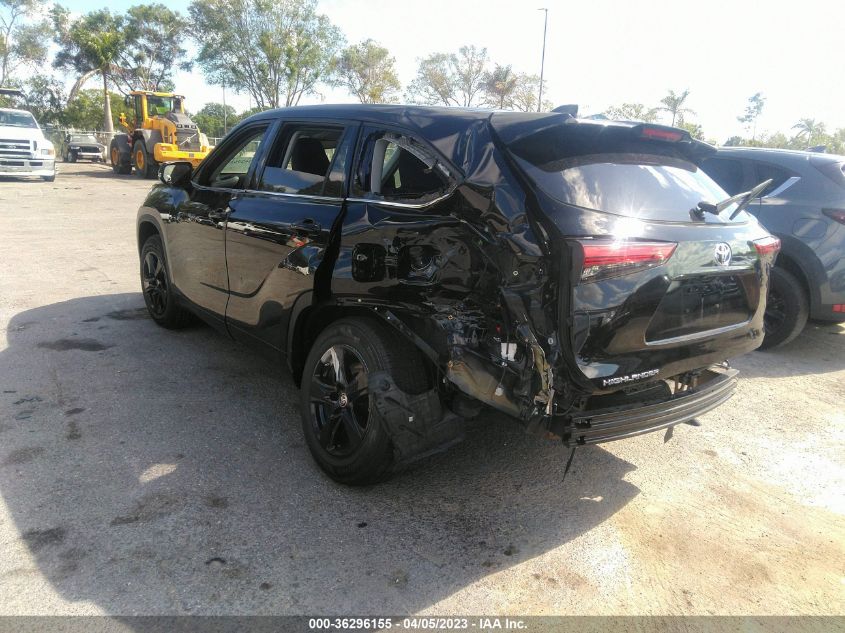 2020 TOYOTA HIGHLANDER L - 5TDCZRAH9LS504379
