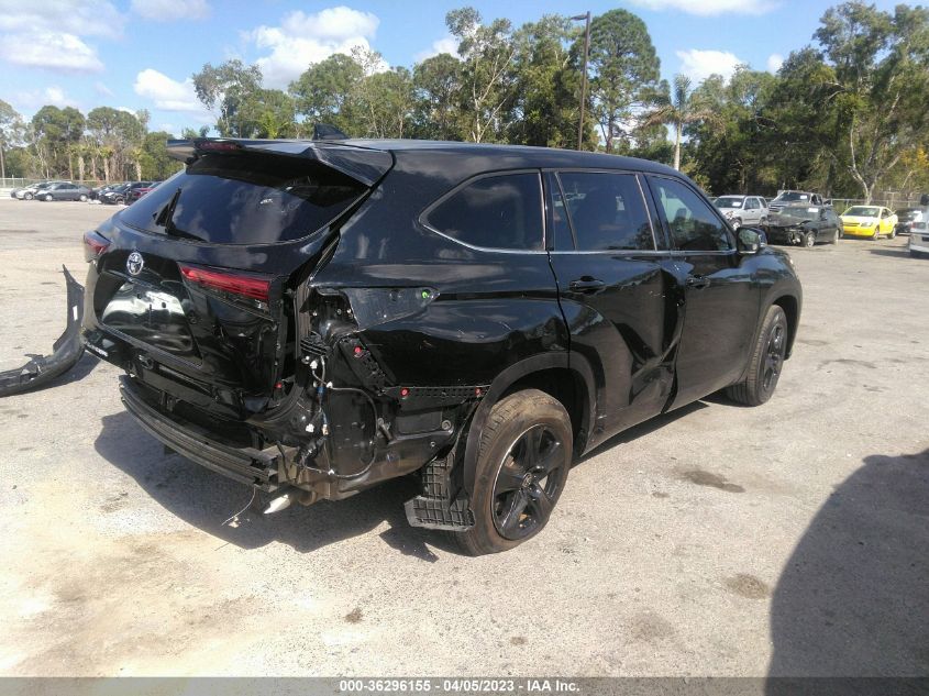 2020 TOYOTA HIGHLANDER L - 5TDCZRAH9LS504379