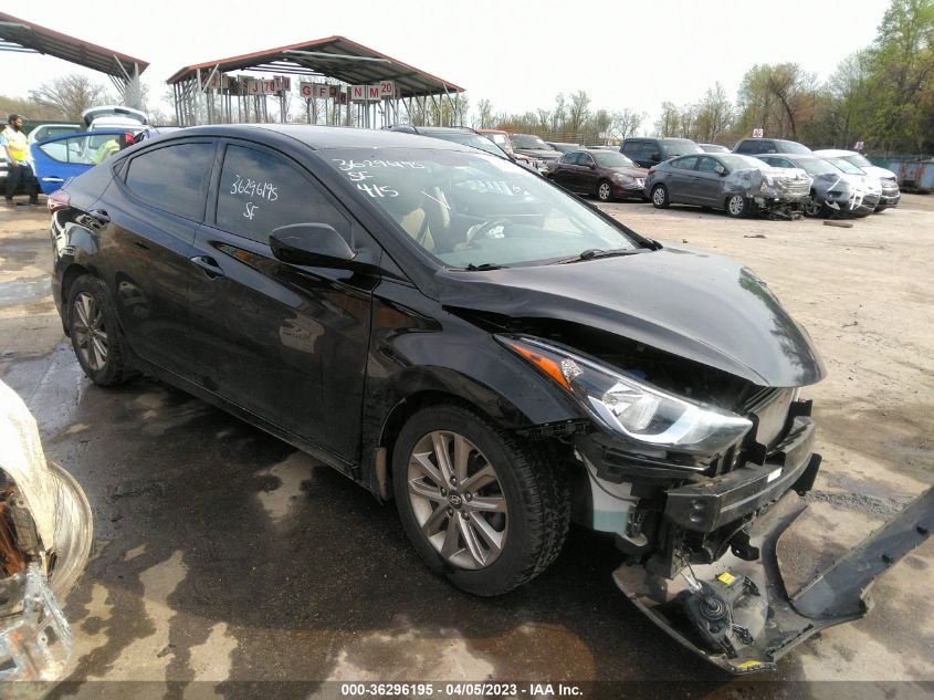 2015 HYUNDAI ELANTRA SE - 5NPDH4AE0FH639079