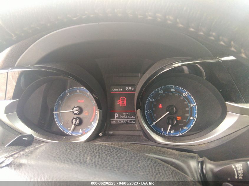 2015 TOYOTA COROLLA L/LE/S/S PLUS/LE PLUS - 2T1BURHE2FC479392