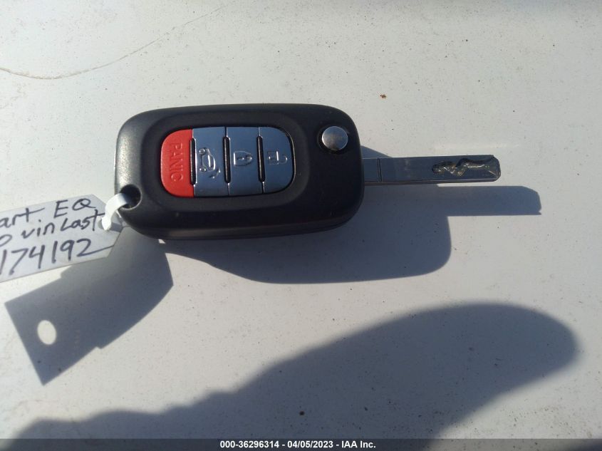 2019 SMART EQ FORTWO PURE/PASSION/PRIME - WMEFJ9BA6KK359850