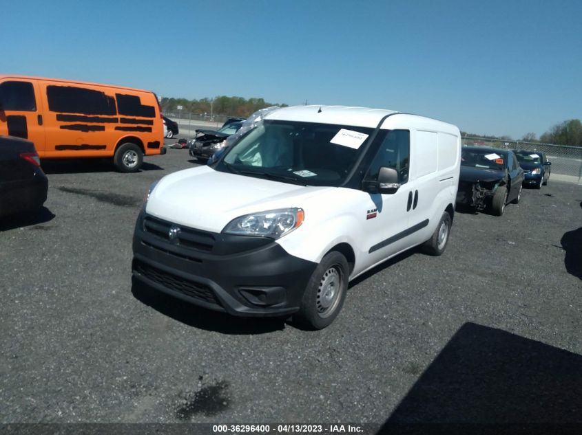 2015 RAM PROMASTER CITY CARGO VAN TRADESMAN - ZFBERFAT2F6A28434