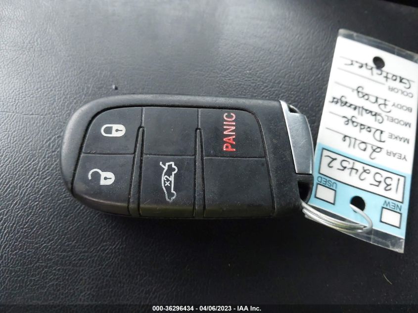 2016 DODGE CHALLENGER SXT - 2C3CDZAG2GH265031