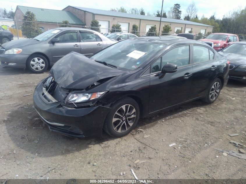 2013 HONDA CIVIC SDN EX - 2HGFB2F86DH532031