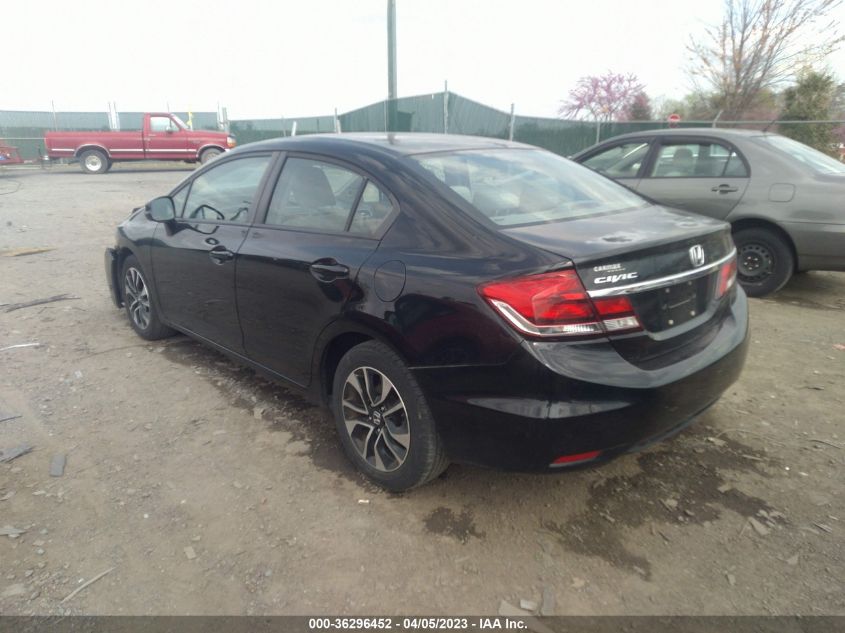 2013 HONDA CIVIC SDN EX - 2HGFB2F86DH532031