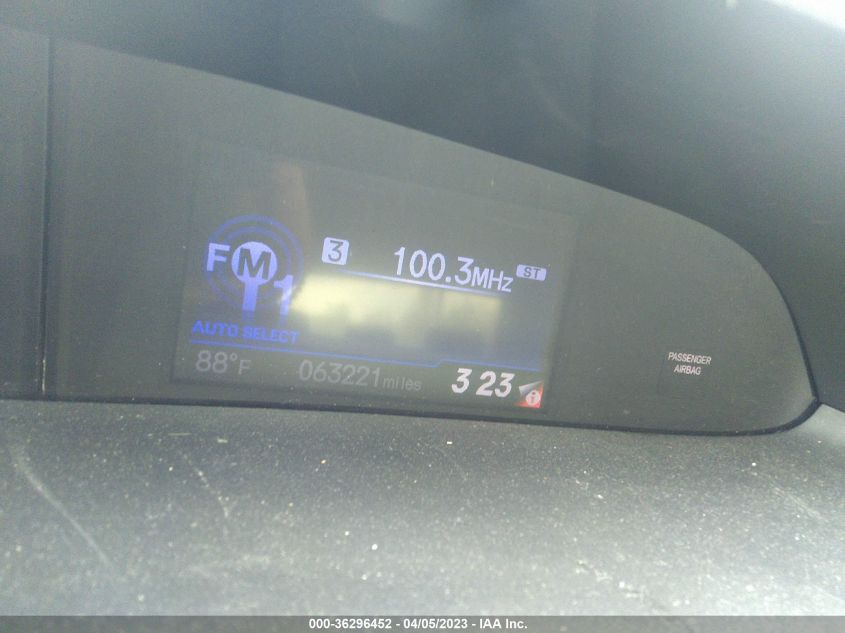 2013 HONDA CIVIC SDN EX - 2HGFB2F86DH532031