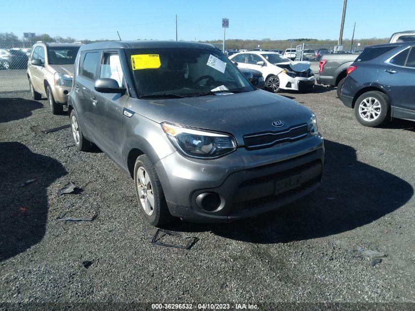 2019 KIA SOUL BASE - KNDJN2A25K7665102
