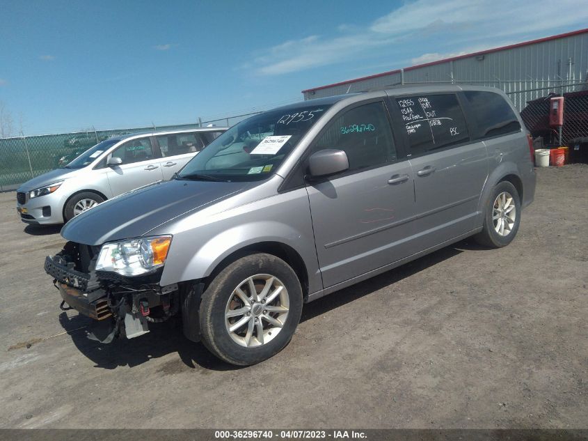 2014 DODGE GRAND CARAVAN SXT - 2C4RDGCG6ER321423