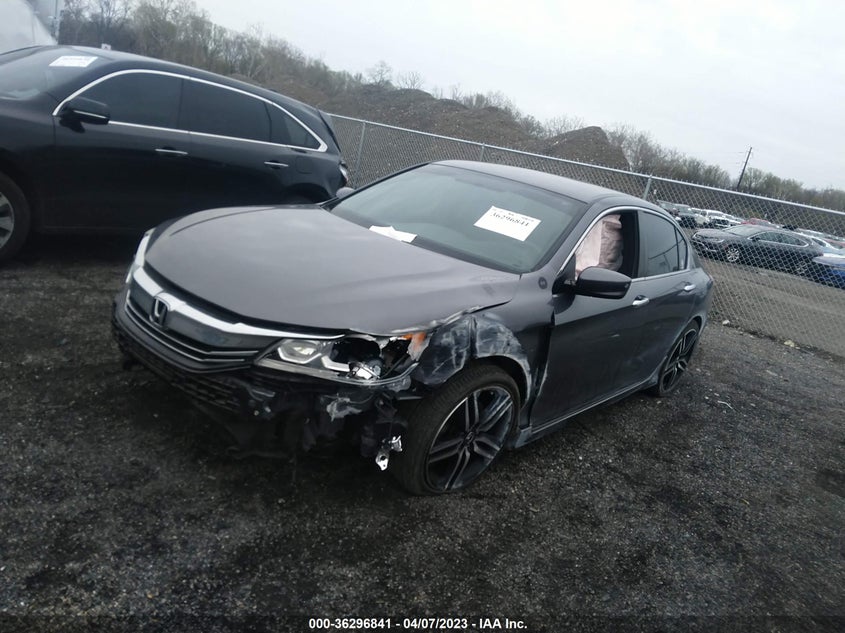 VIN 1HGCR2F10HA117700 2017 HONDA ACCORD SEDAN SPORT SE