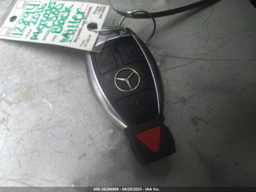 2016 MERCEDES-BENZ C-CLASS C 300 - 55SWF4JB7GU119268