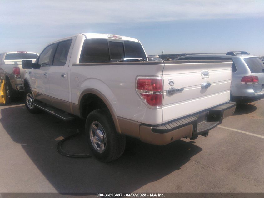 2013 FORD F-150 XL/XLT/FX2/LARIAT - 1FTFW1CT9DKG46295
