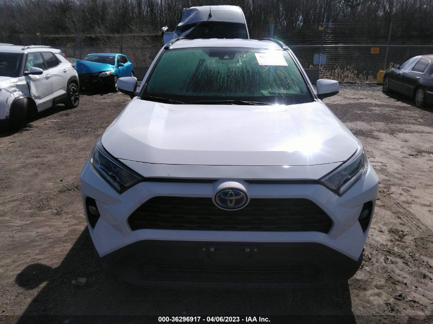 2021 TOYOTA RAV4 HYBRID XLE - 4T3RWRFV4MU040242