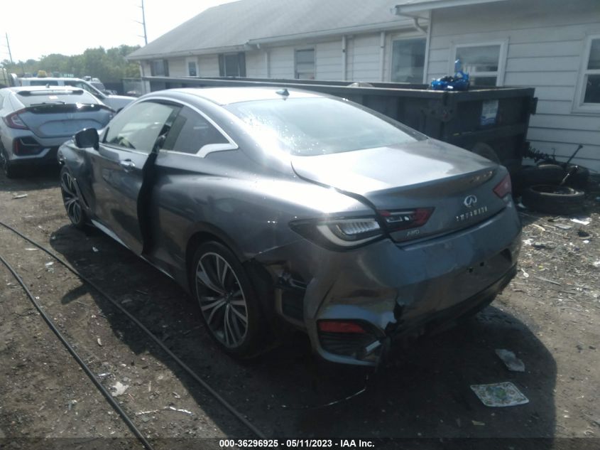 2018 INFINITI Q60 3.0T LUXE JN1EV7EL0JM391618