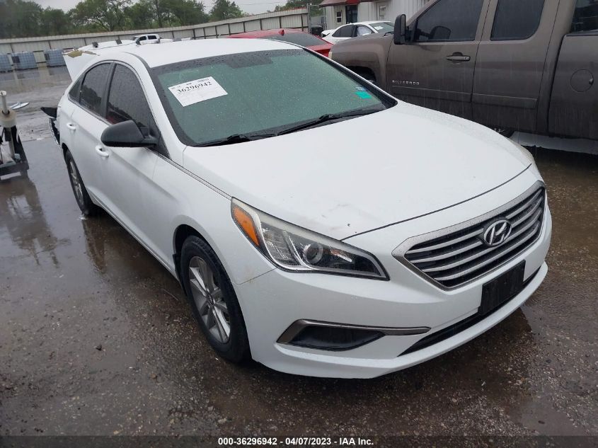 2016 HYUNDAI SONATA 2.4L SE - 5NPE24AF0GH322256