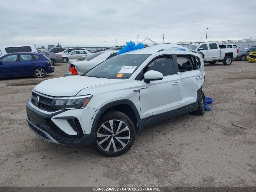 2022 VOLKSWAGEN TAOS SE - 3VVWX7B28NM030205