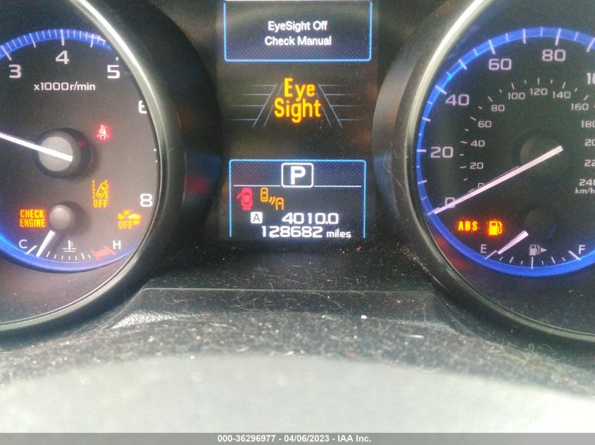2015 SUBARU OUTBACK 2.5I LIMITED - 4S4BSANC7F3277484
