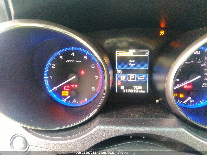VIN 4S4BSAKC8H3276089 2017 SUBARU OUTBACK LIMITED