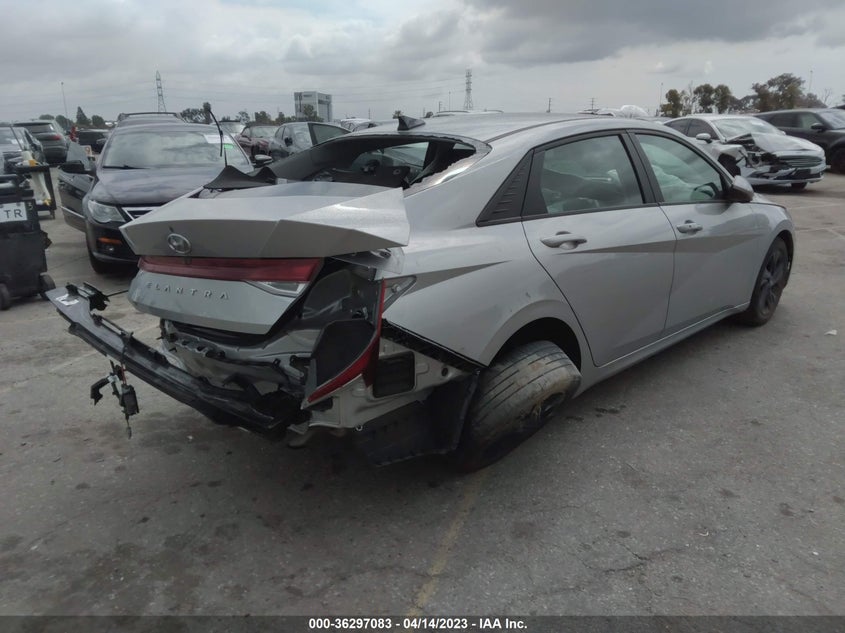VIN 5NPLS4AGXMH006231 2021 HYUNDAI ELANTRA SEL