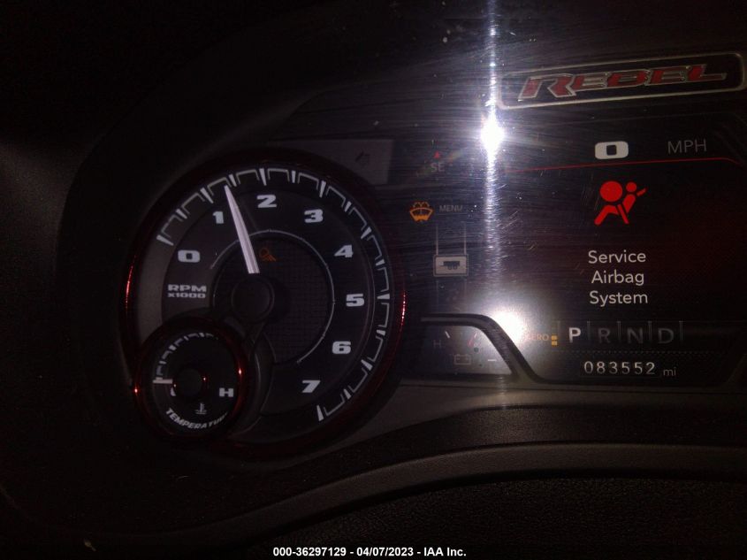 2019 RAM 1500 REBEL - 1C6SRFLT2KN568576