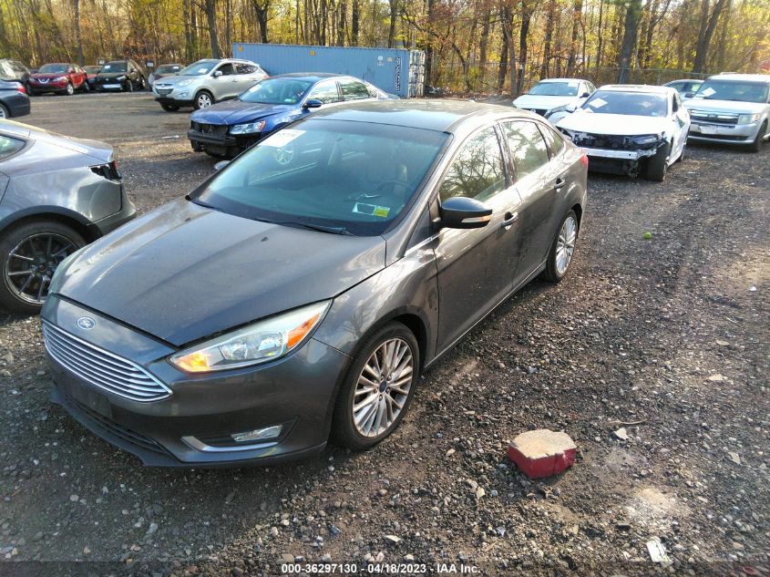 2015 FORD FOCUS TITANIUM - 1FADP3J28FL226587