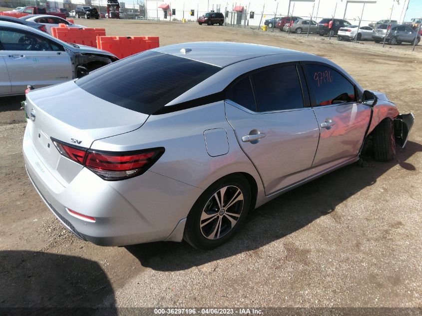 2022 NISSAN SENTRA SV - 3N1AB8CV0NY268888