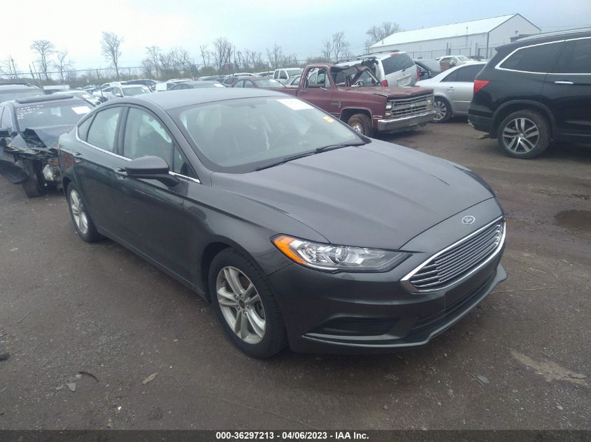 2018 FORD FUSION SE - 3FA6P0HDXJR266288