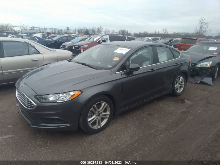 2018 FORD FUSION SE - 3FA6P0HDXJR266288