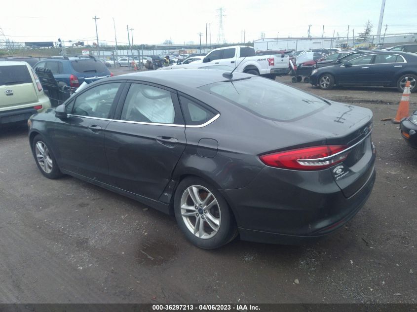 2018 FORD FUSION SE - 3FA6P0HDXJR266288