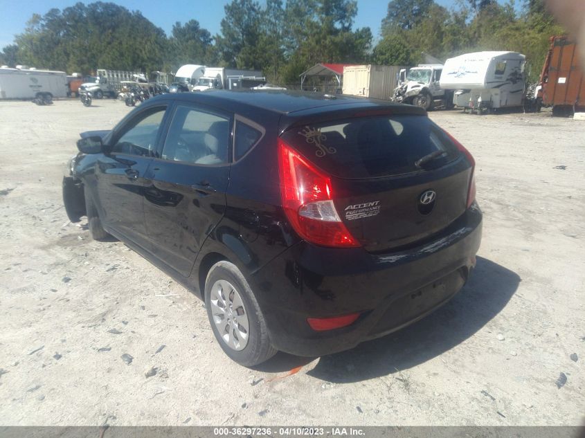 2016 HYUNDAI ACCENT SE - KMHCT5AEXGU260982