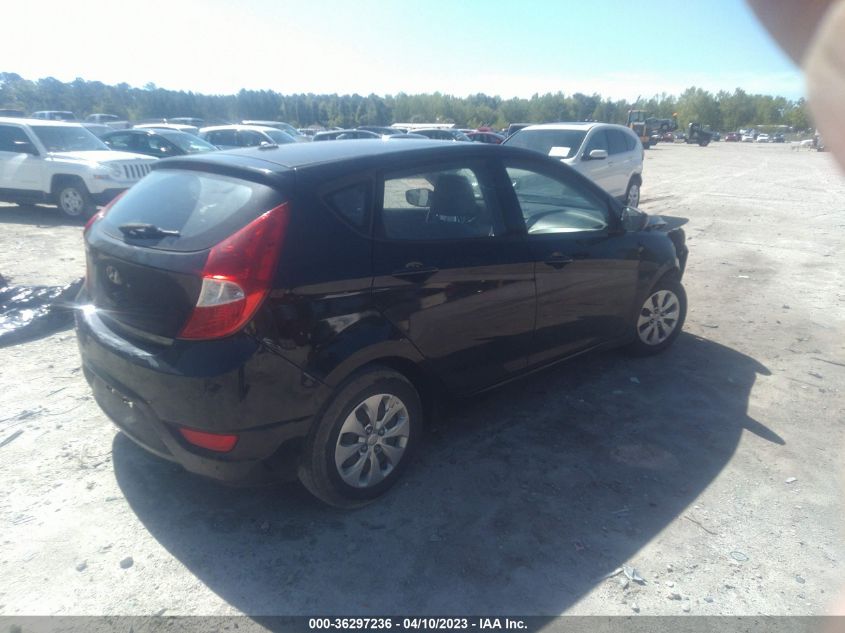 2016 HYUNDAI ACCENT SE - KMHCT5AEXGU260982