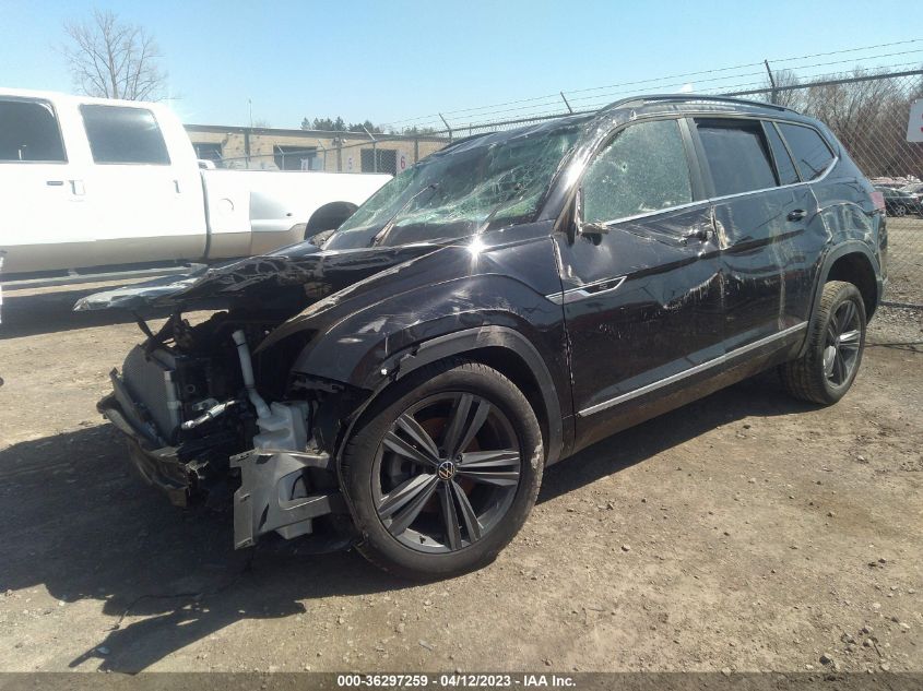 2021 VOLKSWAGEN ATLAS 3.6L V6 SE W - 1V2RR2CA3MC539535