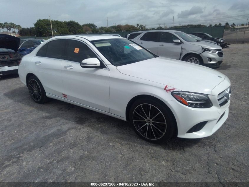 2021 MERCEDES-BENZ C-CLASS C 300 - W1KWF8DB3MR622991